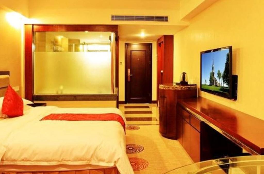 Langzhong Grand Hotel Shahepu Bagian luar foto
