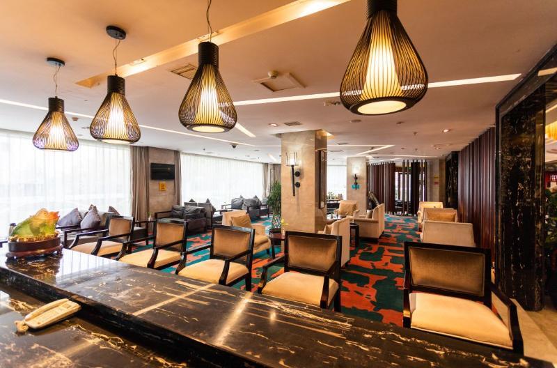 Langzhong Grand Hotel Shahepu Bagian luar foto