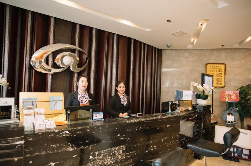 Langzhong Grand Hotel Shahepu Bagian luar foto