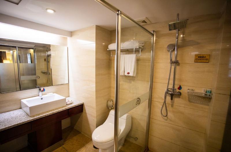 Langzhong Grand Hotel Shahepu Bagian luar foto