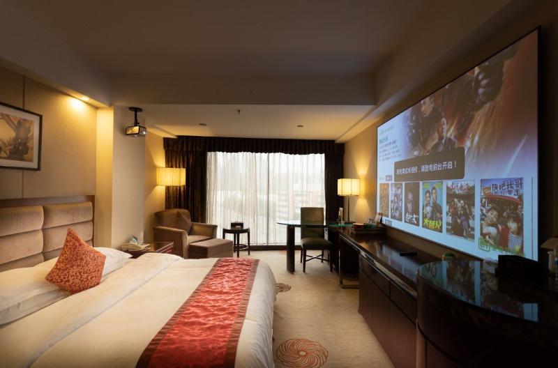 Langzhong Grand Hotel Shahepu Bagian luar foto