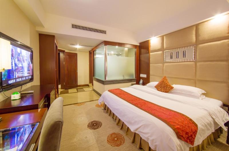 Langzhong Grand Hotel Shahepu Bagian luar foto